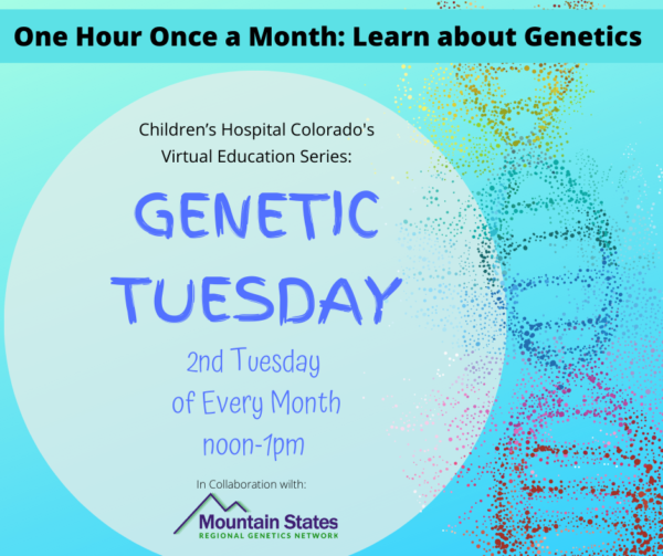 Genetic Tuesday Logo (2nd Tuesday of every month)